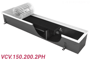 Konvektoriai su ventiliatoriumi VCV 150 200