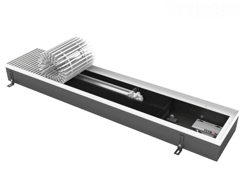 Fußbodenheizungskonvektor mit Lüfter VCV 90 200
