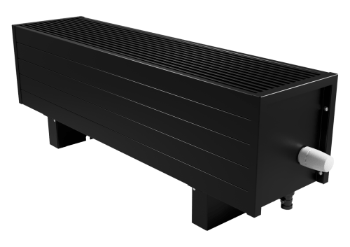 Floor mounted convector VKF 250 250 6PR black