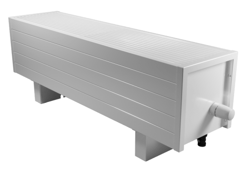 Floor mounted convector VKF 250 250 6PR white