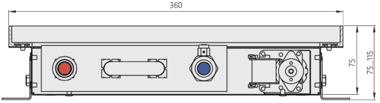 Конвекторы водяного отопления 75 360