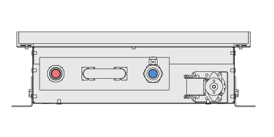 Trench heater with fan 110 360